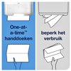 Handdoek Tork H3 Advanced singlefold 2-laags 248x230mm 15x250 vel wit 290163 foto