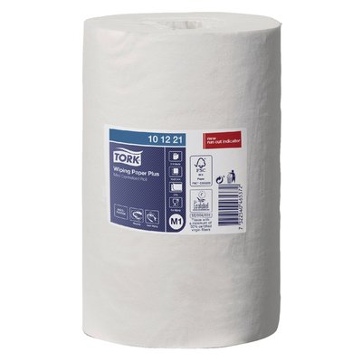 Poetspapier Tork M1 Plus Advanced 2-laags 75m wit 101221