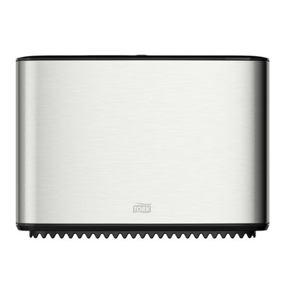 Toiletpapierdispenser Tork T2 Image Line jumbo klein zilver 460006