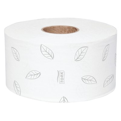Toiletpapier Tork T2 Premium jumbo klein 3-laags 120m wit 110255