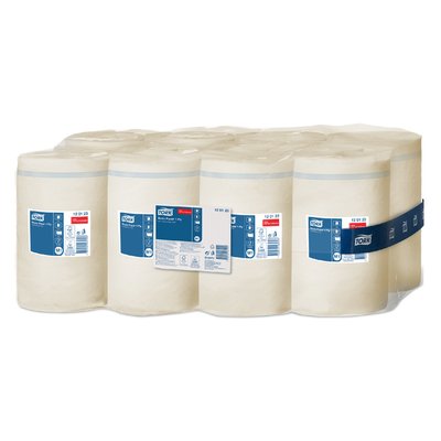 Poetspapier Tork M1 Basic Universal 1-laags 120m wit 120123