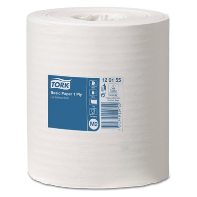 Poetspapier Tork M2 Basic Universal 1-laags 300m wit 120155