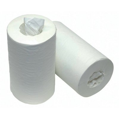 Poetspapier Cleaninq M1 1-laags 11x120m wit