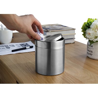 Poubelle de table EKO Fandy couvercle à bascule 1,5 litre