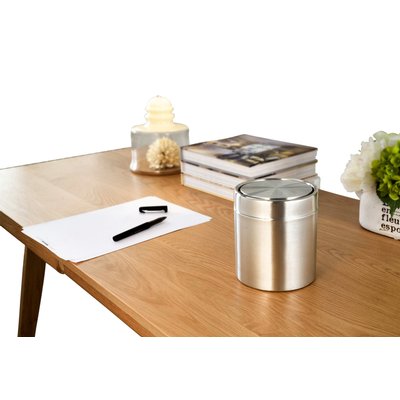 Poubelle de table EKO Fandy couvercle à bascule 1,5 litre