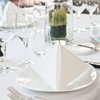 Dinerservet Tork Linstyle Premium 1/4 vouw 1-laags 390x390mm 50 vel wit 478722 foto