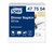 Serviette Tork Advanced 2 ép pli 1/8 395x390mm blanc 150 pièces