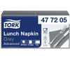 Lunchservet Tork Advanced 1/4 vouw 2-laags 328x325mm 200 vel grijs 477205 foto