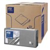 Lunchservet Tork Advanced 1/4 vouw 2-laags 328x325mm 200 vel grijs 477205 foto