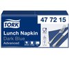 Lunchservet Tork Advanced 1/4 vouw 2-laags 328x325mm 200 vel donkerblauw 477215 foto