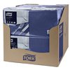 Lunchservet Tork Advanced 1/4 vouw 2-laags 328x325mm 200 vel donkerblauw 477215 foto