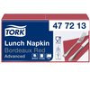 Lunchservet Tork Advanced 1/4 vouw 2-laags 328x325mm 200 vel bordeauxrood 477213 foto