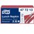 Lunchservet Tork Advanced 1/4 vouw 2-laags 328x325mm 200 vel bordeauxrood 477213