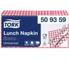 Lunchservet Tork Universal 1/4 vouw 1-laags 328x325mm 400 vel bistro 509359 foto