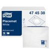 Placemat Tork Advanced 1-laags 420x270mm 500 vel wit 474539 foto