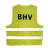 Gilet de sécurité avec impression 'BHV' jaune Photo