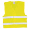 Gilet de sécurité avec impression 'BHV' jaune Photo