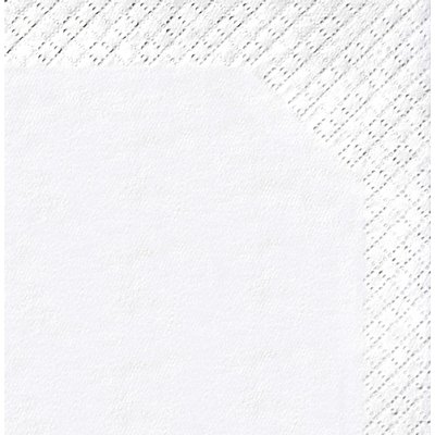 Zakdoek Satino Prestige 4-laags 15x10 vel wit 113940