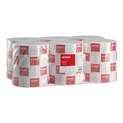 Poetspapier Katrin medium 2-laags 500 vel wit 481911