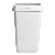 Afvalbak Katrin open inworp 25 liter wit 91899