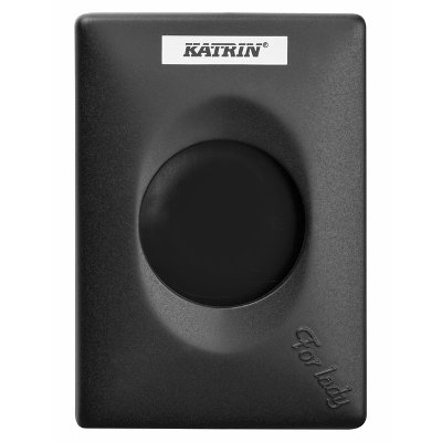 Distributeur sachets hygiène féminine Katrin 92247 noir