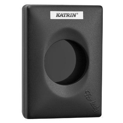Distributeur sachets hygiène féminine Katrin 92247 noir