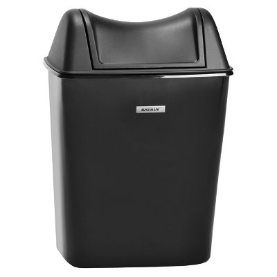 Dameshygiënebak Katrin 8 liter zwart 92223