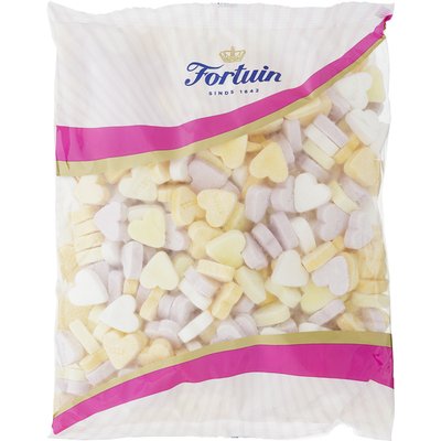 Friandises Petits cœurs aux fruits 1kg