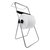 Distributeur rouleau d'essuyage Satino CR1 332370 au sol argent