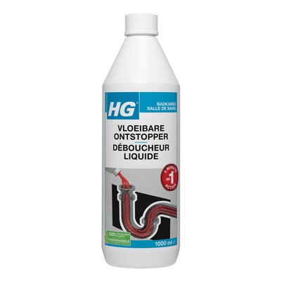 Déboucheur HG Salle de bain liquide 1L