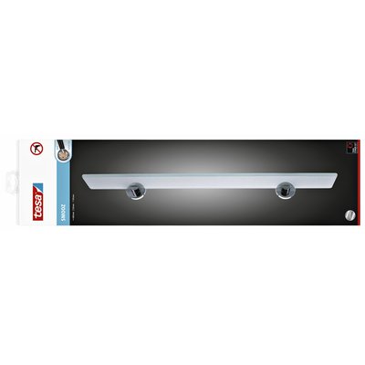 Planchet tesa® Smooz glas hoogglans verchroomd metaal zelfklevend