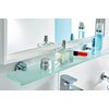 Planchet tesa® Smooz glas hoogglans verchroomd metaal zelfklevend foto