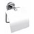 Toiletrolhouder met deksel tesa® Smooz hoogglans verchroomd metaal zelfklevend