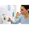 Toiletrolhouder tesa® Smooz hoogglans verchroomd metaal zelfklevend foto