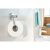 Toiletrolhouder tesa® Smooz hoogglans verchroomd metaal zelfklevend foto
