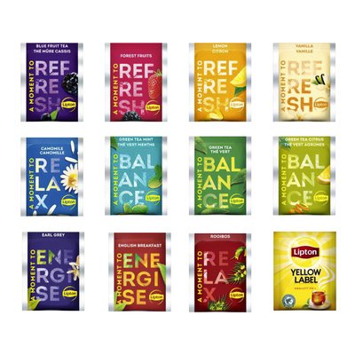 Thé Lipton coffret assorti 12x 15 pièces