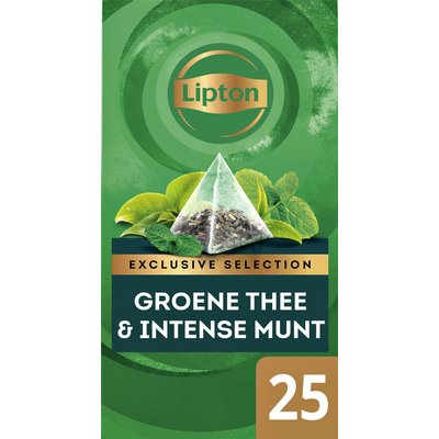 Thé Lipton Exclusive Thé vert menthe 25x 2g