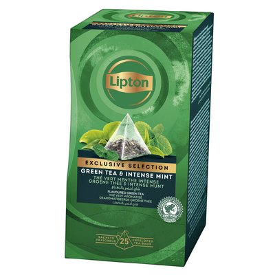 Thé Lipton Exclusive Thé vert menthe 25x 2g