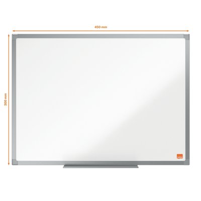 Whiteboard Nobo Essence 30x45cm staal