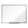 Whiteboard Nobo Essence 45x60cm staal foto