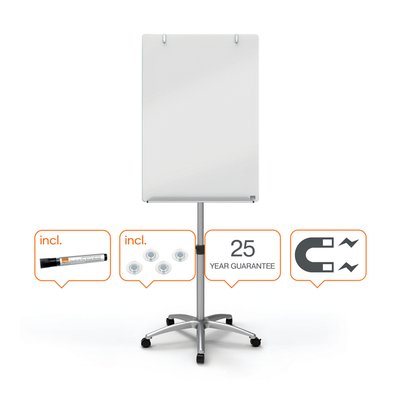 Flipover Nobo Impression Pro mobiel glas