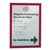 Duraframe Durable 487303 A3 rood 2 stuks