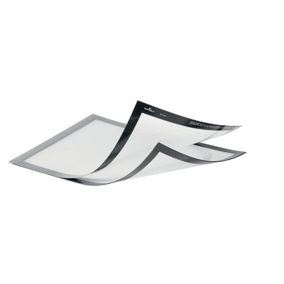 Duraframe Durable 498523 magnetisch Plus A4 zilvergrijs 2 stuks