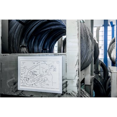 Duraframe Durable 498523 magnetisch Plus A4 zilvergrijs 2 stuks