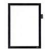 Duraframe Durable 499301 Note A4 zelfklevend zwart photo