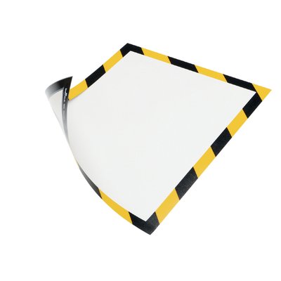 Duraframe Durable 4945130 security A4 magnétique jaune/noir 5 pièces