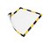 Duraframe Durable 4945130 security A4 magnétique jaune/noir 5 pièces