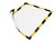 Duraframe Durable 4945130 security A4 magneet geel/zwart 5 stuks