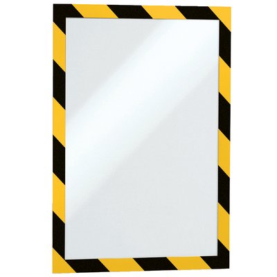 Duraframe Durable 4945130 security A4 magnétique jaune/noir 5 pièces