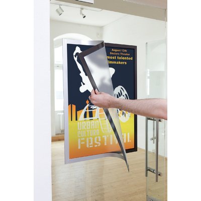 Duraframe Durable poster A2 gris argenté